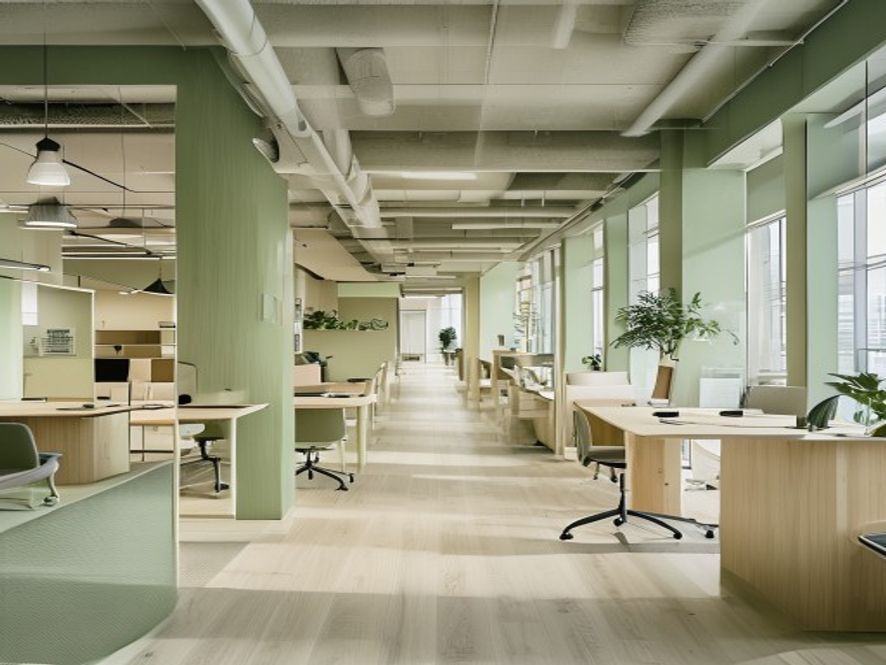 Ulike arbeidsplasstyper og rom viser flexibilitet i pauseprogrammer
